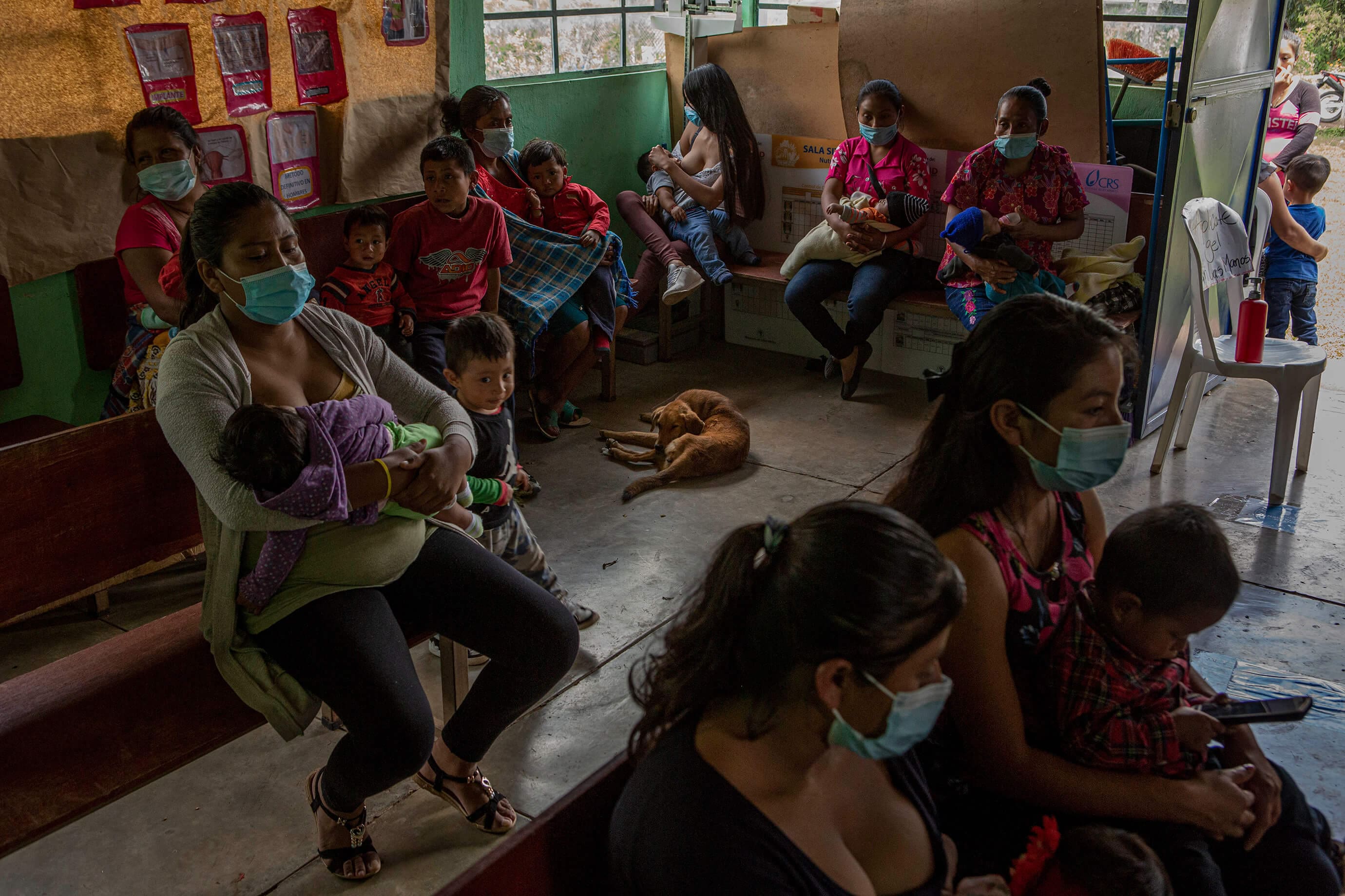 Foto de jornada de peso y talla de niños